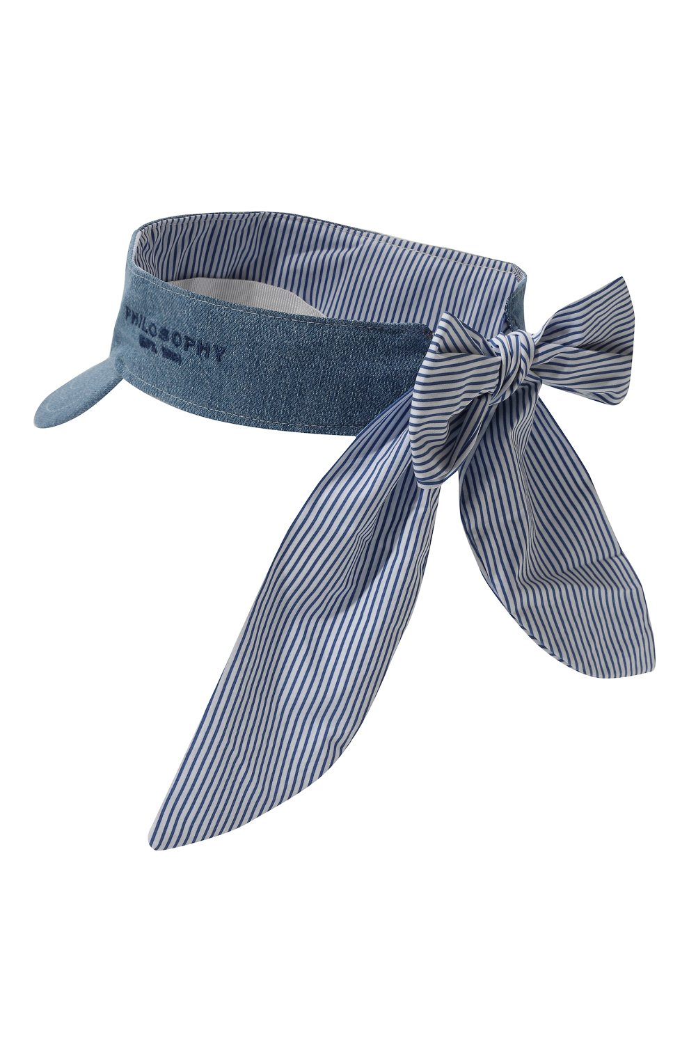 Джинсовый козырек PHILOSOPHY DI LORENZO SERAFINI KIDS, арт. PFAV002C/DF011, фото 2