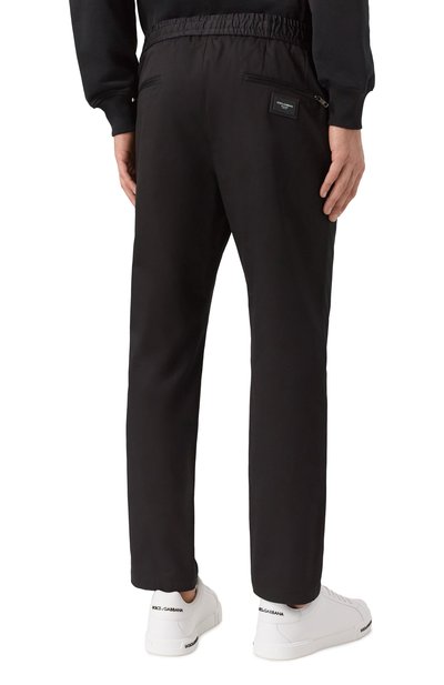 Хлопковые брюки DOLCE & GABBANA, арт. GYACET/GJ804, фото 4