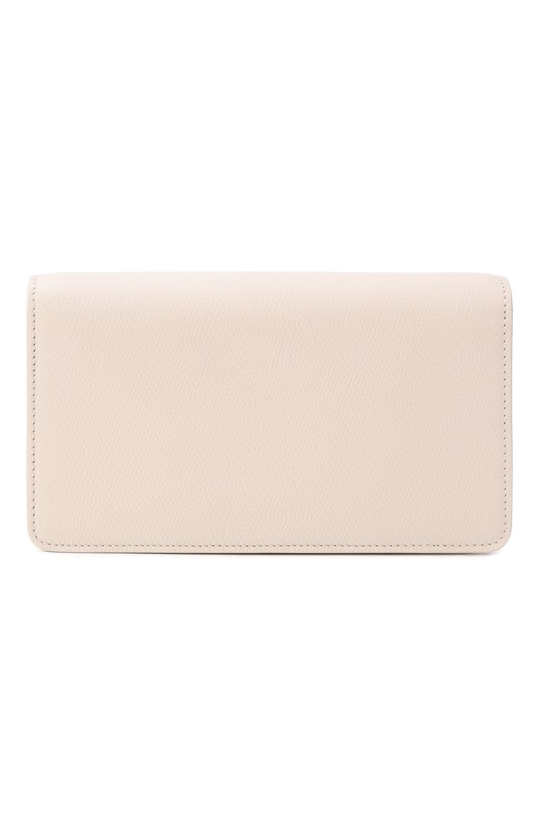 Женская сумка vlogo signature mini VALENTINO кремового цвета, арт. 6W2P0AK8/SNP | Фото 6 (Размер: mini; Материал: Натуральная кожа; Драгоценные камни: Проставлено; Материал сплава: Проставлено)