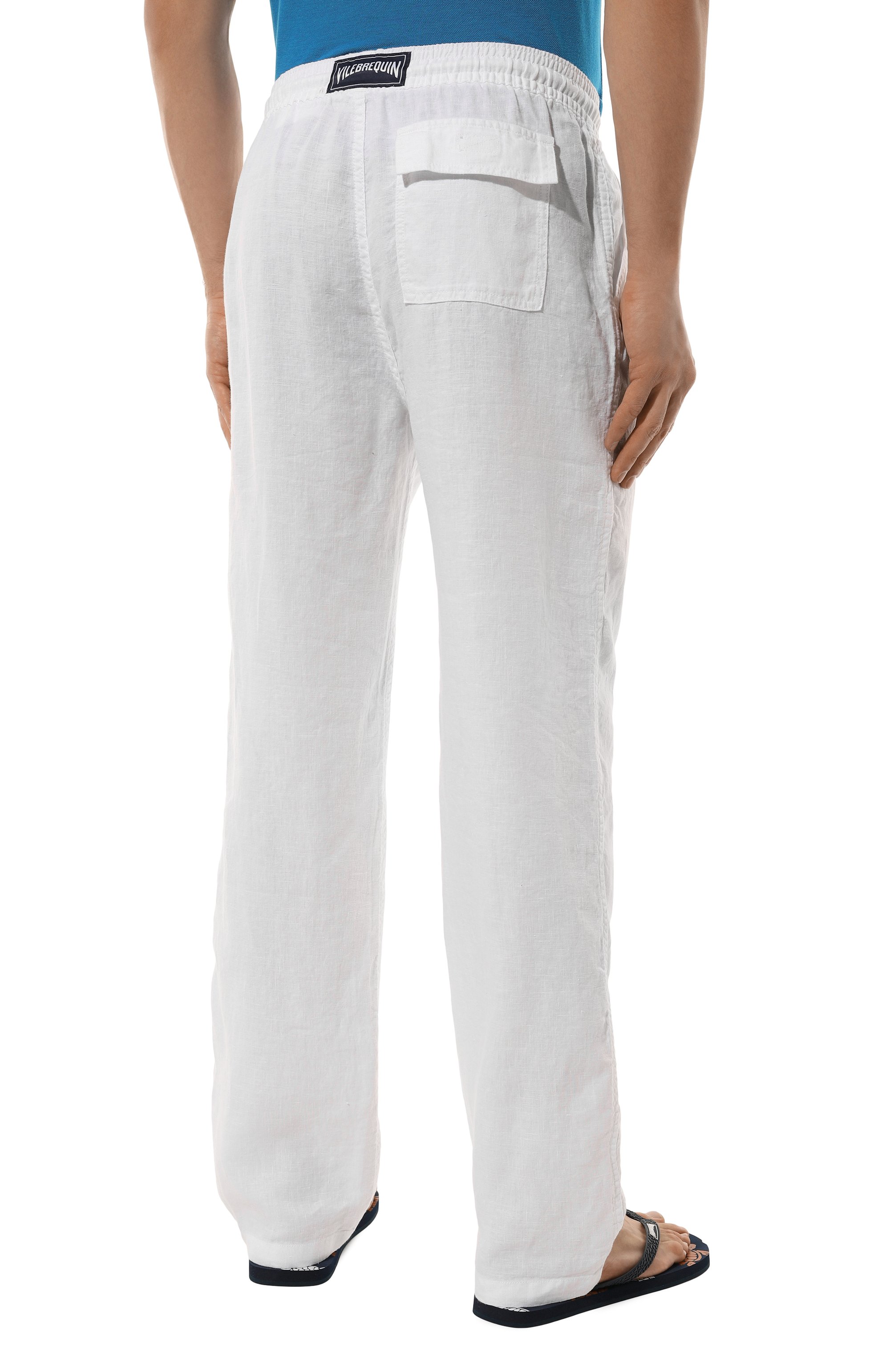 Льняные брюки VILEBREQUIN, арт. PACHA/P613P, фото 4