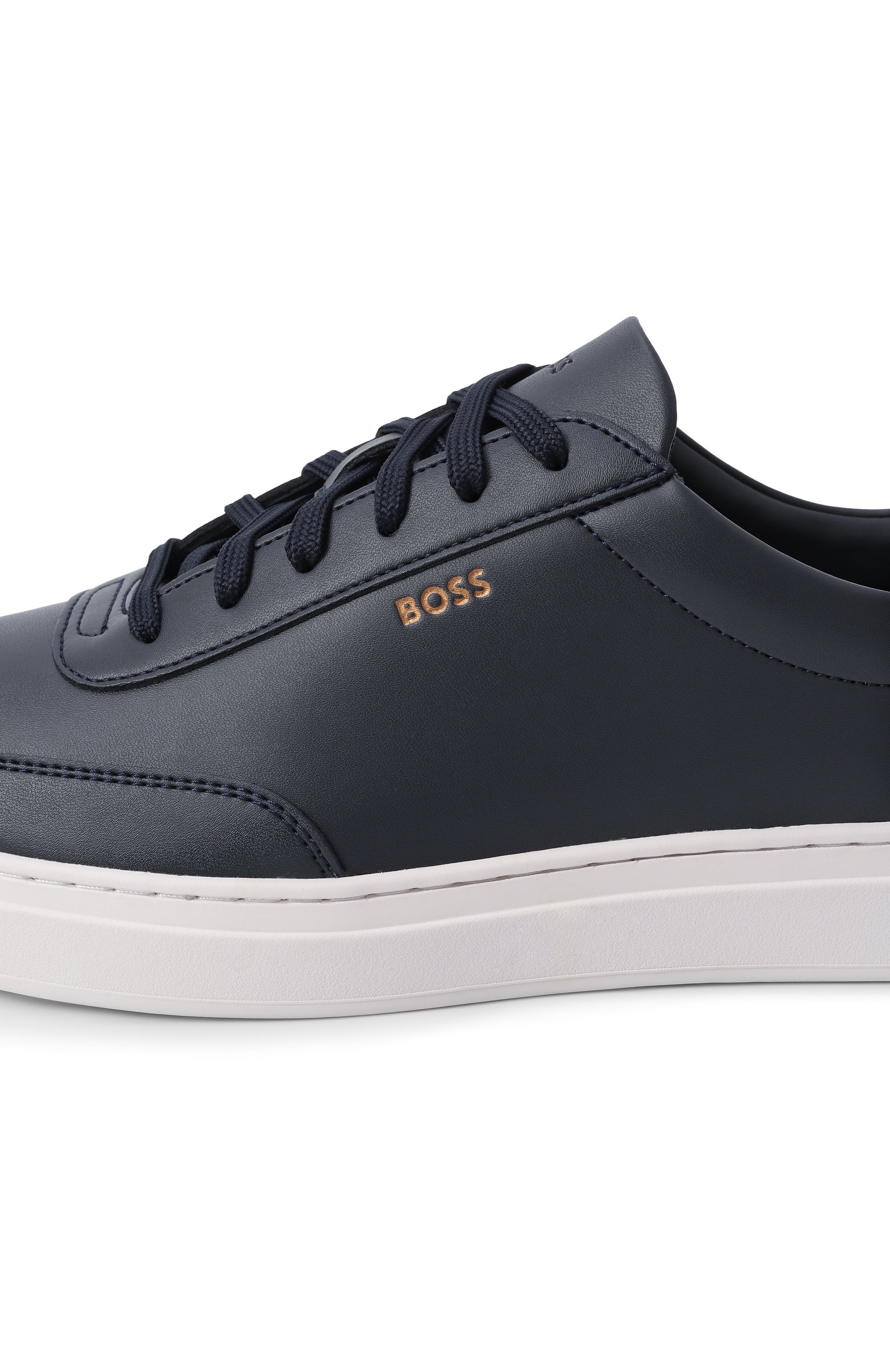 Кожаные кеды kieran BOSS, арт. 50536504, фото 7