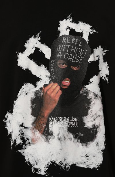 Хлопковая футболка COMME DES FUCKDOWN, арт. CFABM01450, фото 5