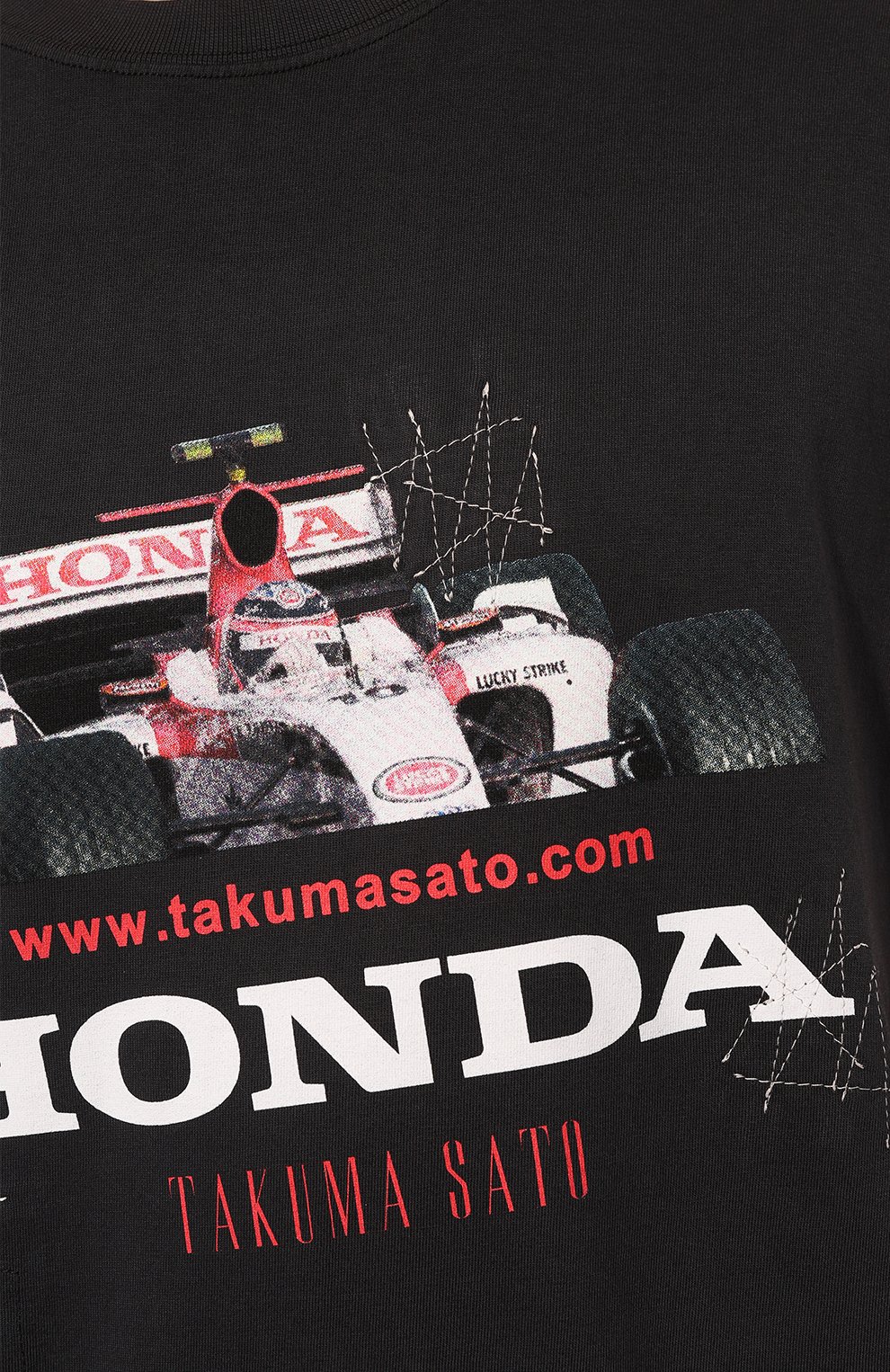 Хлопковая футболка DOMREBEL, арт. M VTG H0NDA/VINTAGE TEE, фото 5