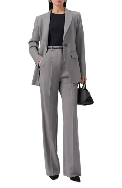 Шерстяные брюки MAX MARA STUDIO, арт. ANF0RA, фото 2