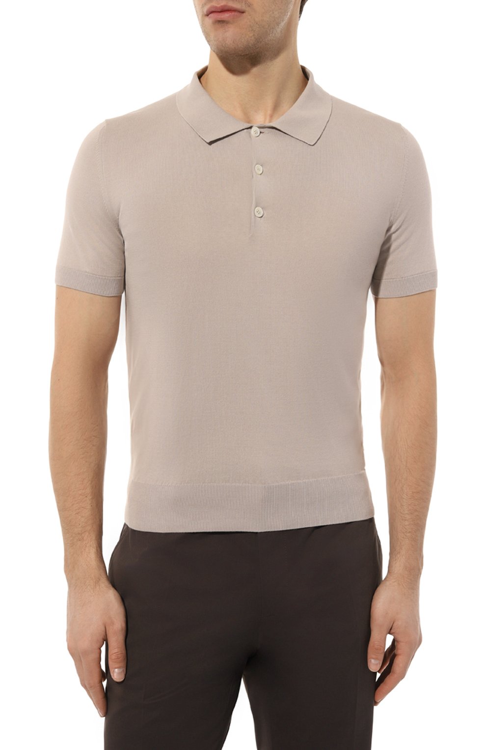 Хлопковое поло BRIONI, арт. UMR40L/0ZK62, фото 3