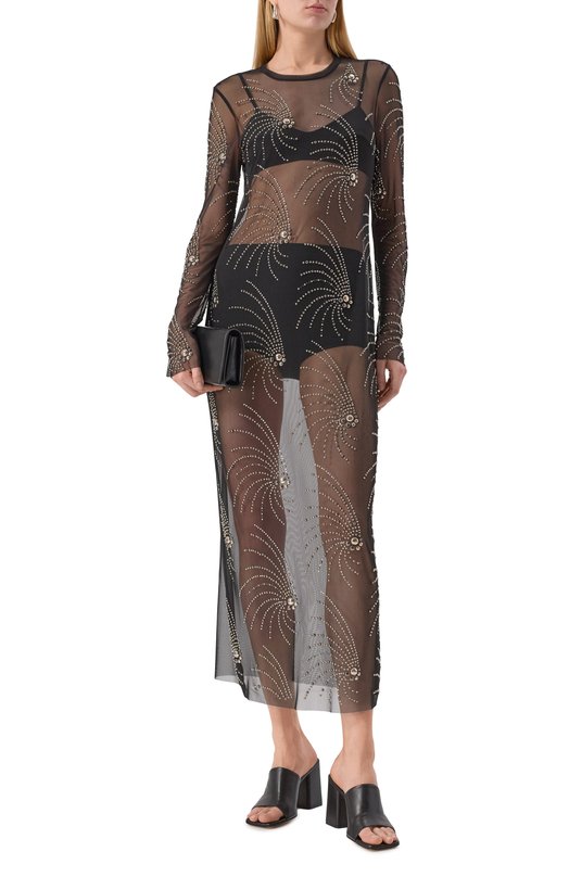 Шорты из вискозы Giambattista Valli 25SSSVCM0MU2/16VIP Чёрный  25SSSVCM0MU2/16VIP Фото 2