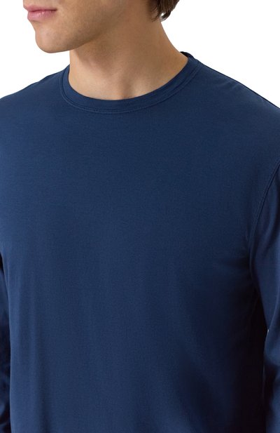 Лонгслив из хлопка и кашемира KITON, арт. UMK073503, фото 5