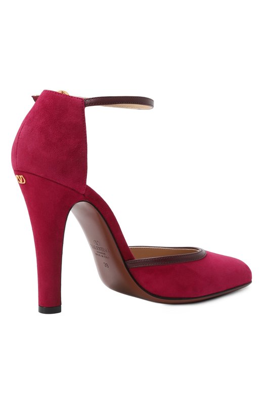 Замшевые туфли Hi Dolly Valentino 7W2S0MI2/CBF Розовый  7W2S0MI2/CBF Фото 5
