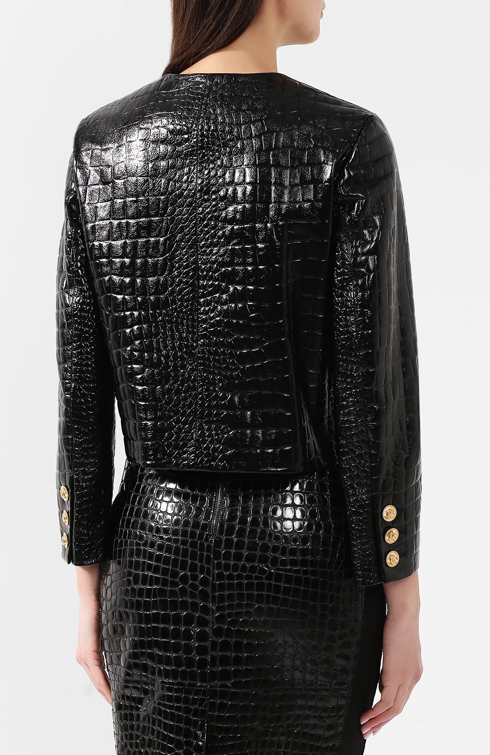 Кожаная куртка GUCCI, арт. 572194/XNADA, фото 4