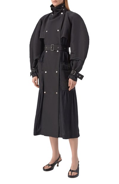 Шелковый плащ LANVIN, арт. RW-C00158-6334-E26, фото 3