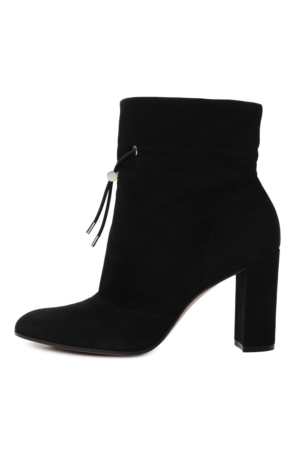 Замшевые ботильоны GIANVITO ROSSI, арт. G73623.85RIC.CAMNER0, фото 4