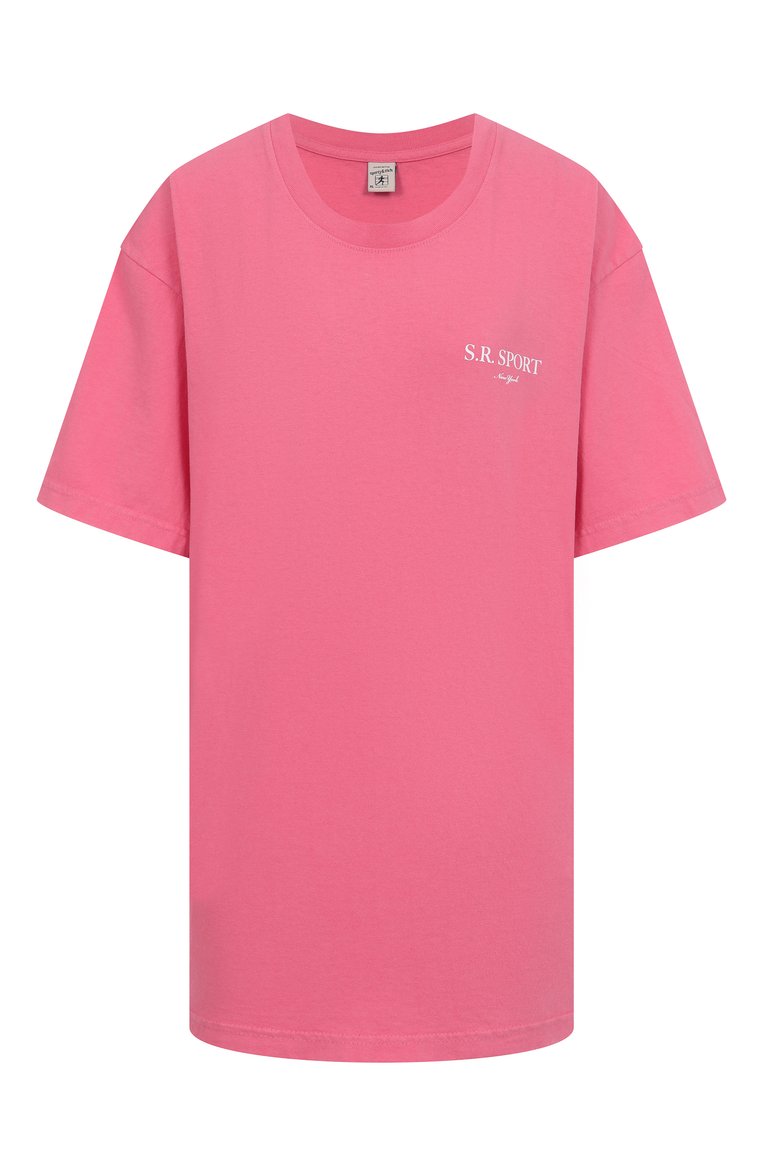 Хлопковая футболка SPORTY AND RICH, арт. T0043612201P139, фото 1