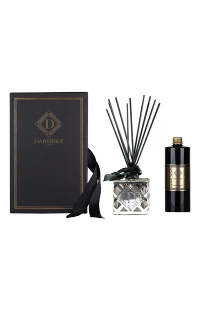 Набор efesto jewels platinum aenigma (ваза 200ml + рефил 500ml) DANHERA ITALY, арт. DANHEFESTO200/PLAT/AENI