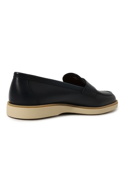 Кожаные пенни-лоферы detroit SANTONI, арт. MGDG18714TIFSSK7M24, фото 5