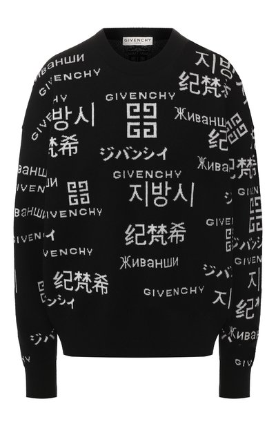 Пуловер из смеси шерсти и кашемира GIVENCHY, арт. BW909H4Z5Z, фото 1