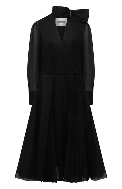 Женское хлопковое платье JIL SANDER, арт. JSWS505600-WS243000