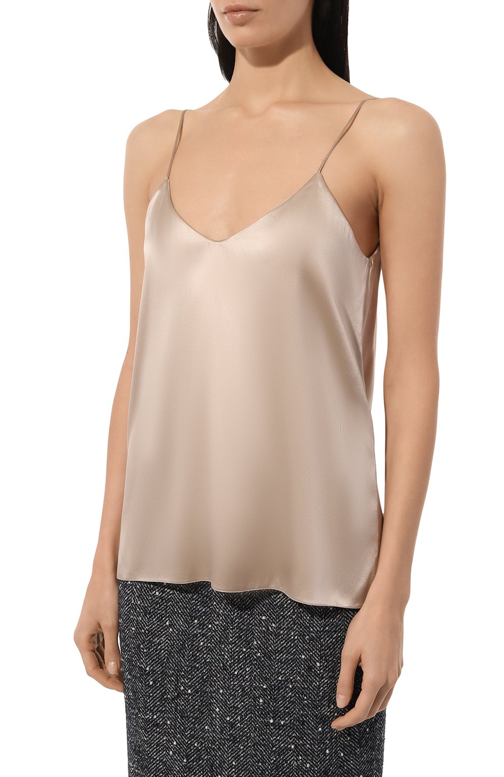 Двусторонний шелковый топ LA NEIGE, арт. #TOP-1-SS-ORG-12, фото 6