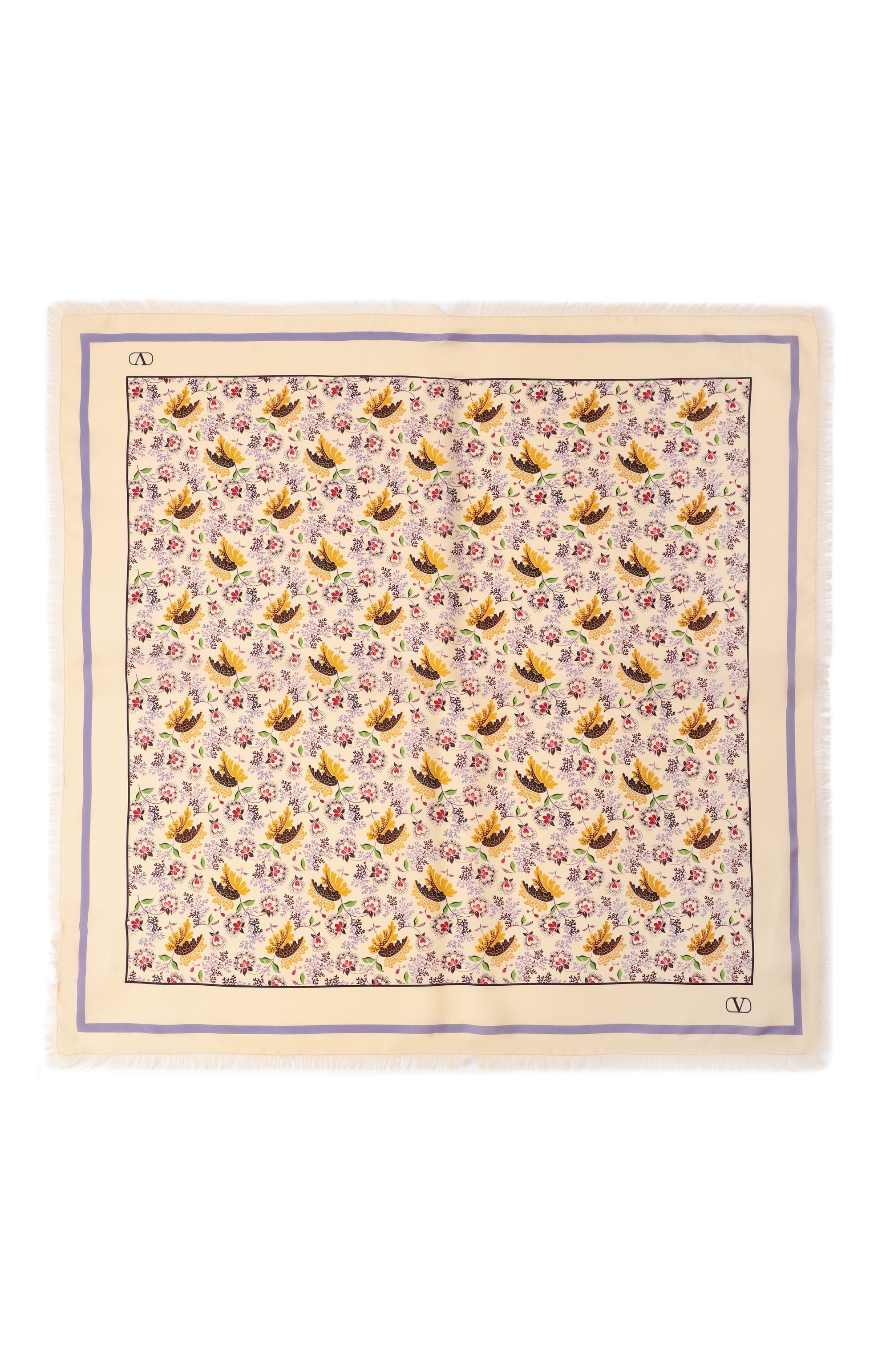 Шелковый платок VALENTINO, арт. 6W2EK001/NIX, фото 4