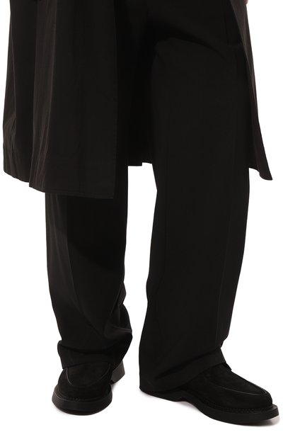 Замшевые дерби SAINT LAURENT, арт. 667606/2W5001000, фото 3