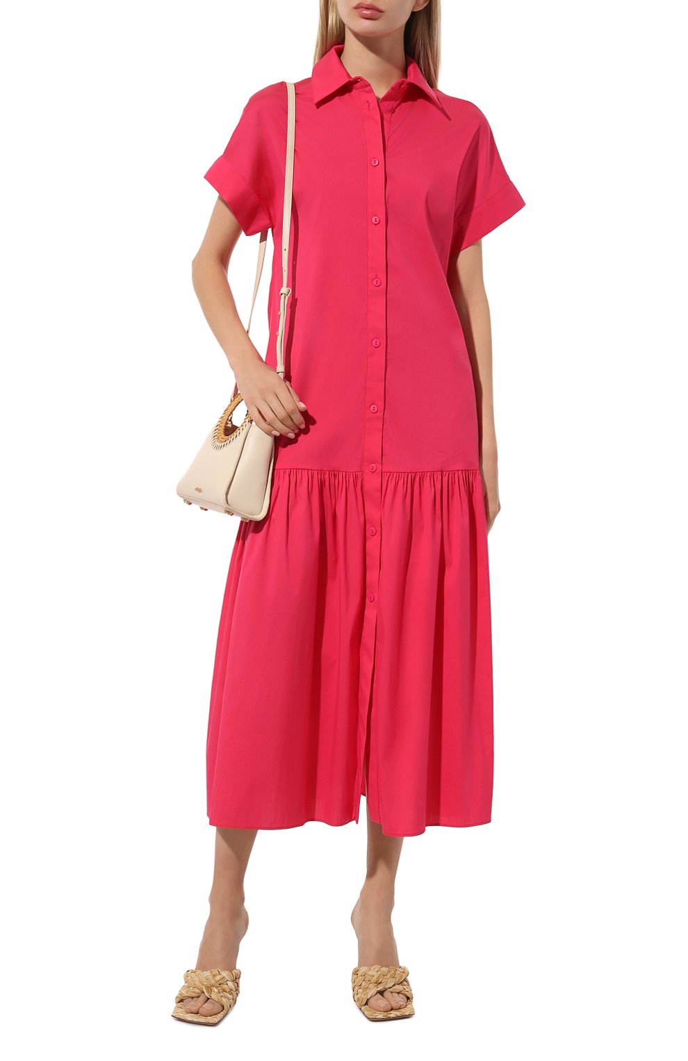 Хлопковое платье WEEKEND MAX MARA, арт. TEBANO 23322104, фото 2