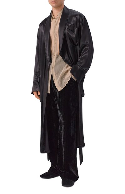 Халат из вискозы ANN DEMEULEMEESTER, арт. B0013928/FA734, фото 2