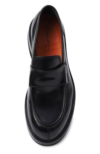 Кожаные пенни-лоферы alfie SANTONI, арт. MCAG18365JW6SN0V, фото 5