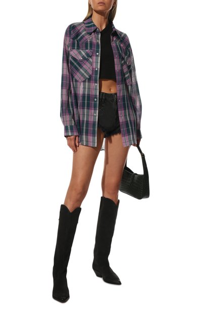 Хлопковая рубашка ISABEL MARANT ETOILE, арт. CH0803-22P026E/BADIANE, фото 2