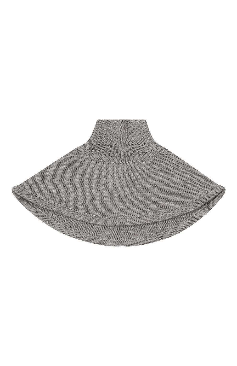 Шерстяной шарф-манишка CATYA серого цвета по цене 10800 руб., арт. 327731, фото 1 Шерстяной шарф-манишка CATYA, арт. 327731, фото 1