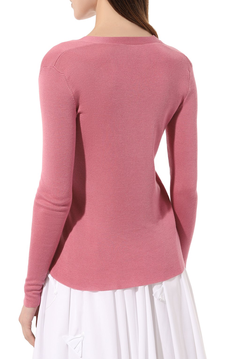 Кардиган из кашемира и шелка PRADA, арт. 25437-40J-F0410, фото 4