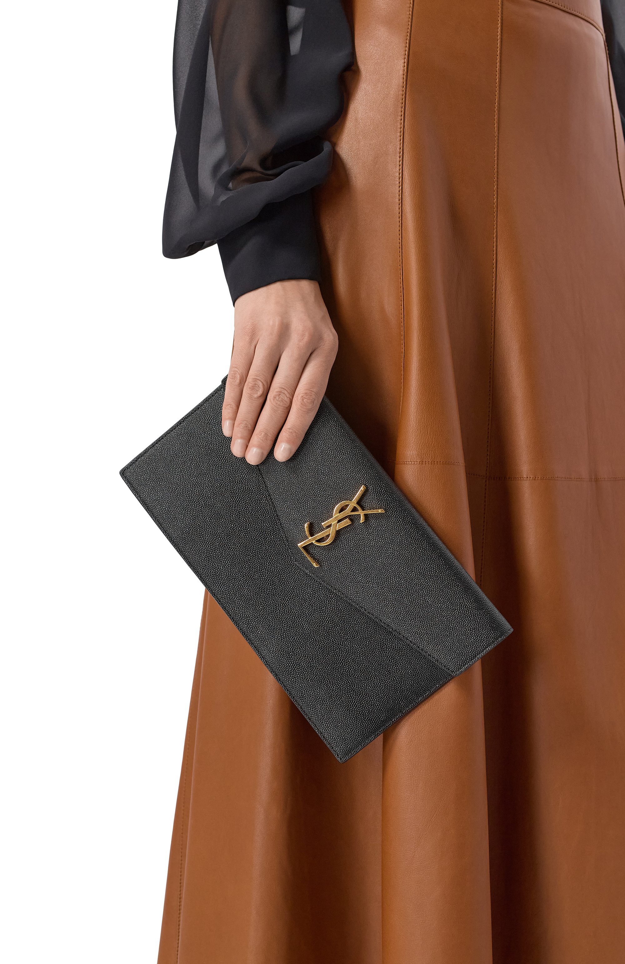 Кожаный футляр для документов SAINT LAURENT, арт. 565739/1GF0J, фото 2