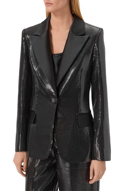 Жакет с отделкой пайетками ELIE SAAB, арт. J0193NF25/PSA01, фото 3