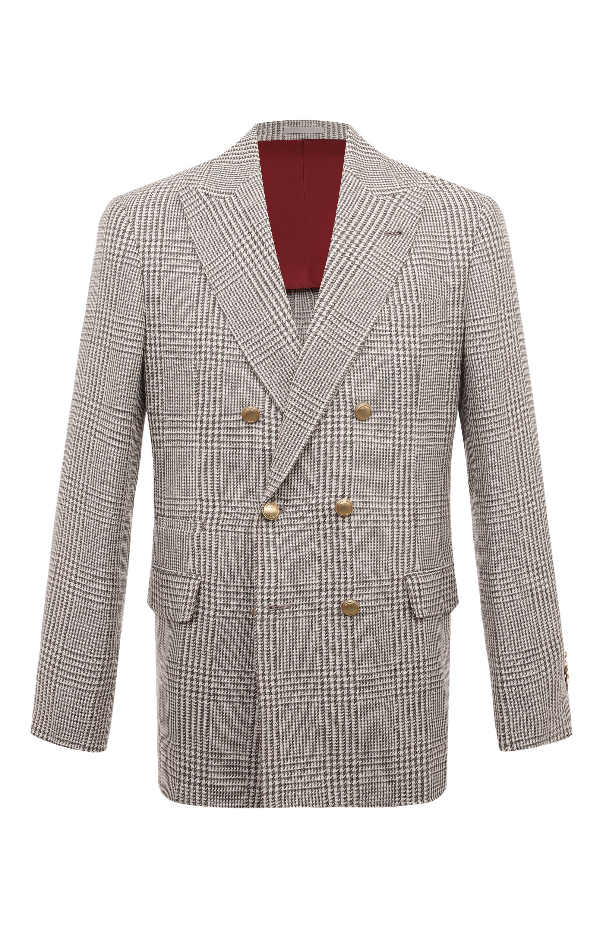 Пиджак изо льна и шерсти BRUNELLO CUCINELLI, арт. MG4977BPDE, фото 1