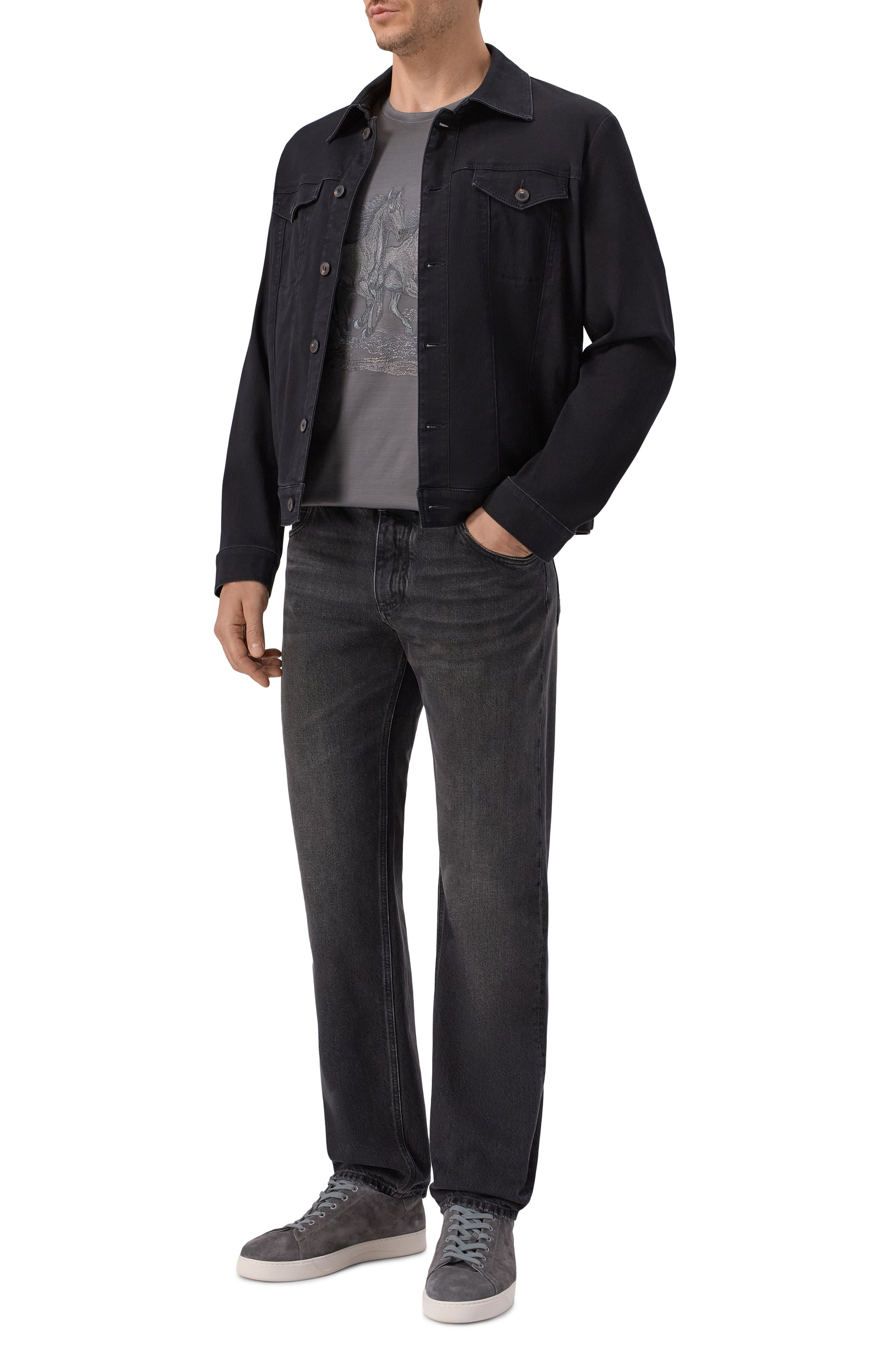 Хлопковая футболка STEFANO RICCI, арт. MNH6205360/TE001, фото 2