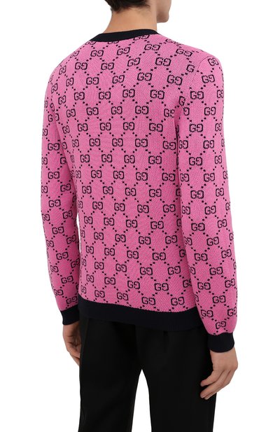 Свитер из шерсти и хлопка GUCCI, арт. 661174/XKBXI, фото 4