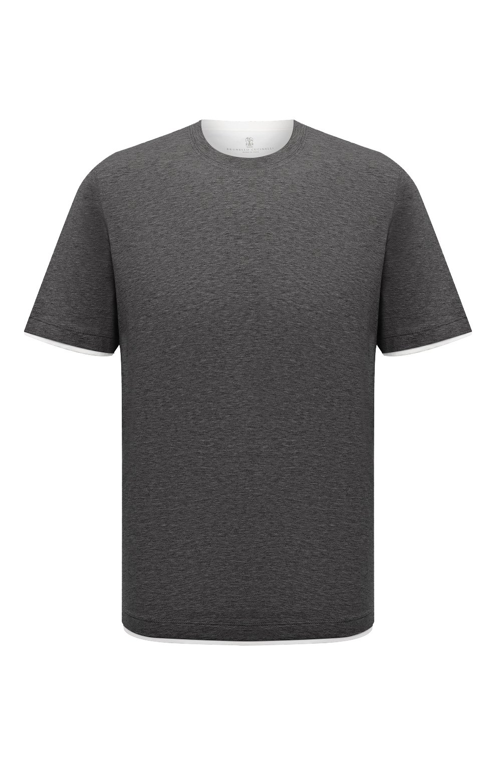 Хлопковая футболка BRUNELLO CUCINELLI, арт. M0B137427, фото 1