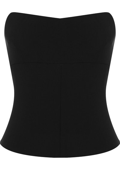 Женский однотонный топ-бюстье из вискозы TOM FORD, арт. 118TS1694-FAX128