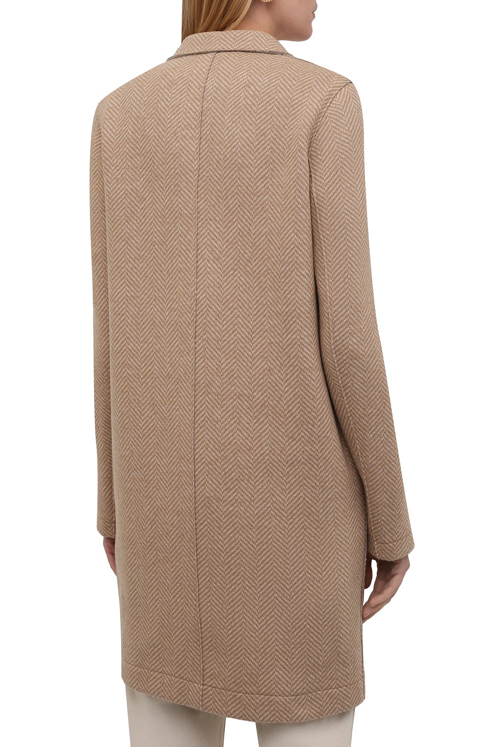 Пальто из шерсти и кашемира HARRIS WHARF LONDON, арт. A1301MWG, фото 4