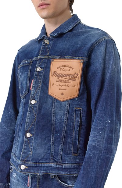 Джинсовая куртка DSQUARED2, арт. S74AM1561/S30664, фото 5