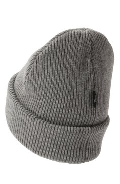 Женская шерстяная шапка MONCLER серого цвета, арт. 3B000-09-M1115 | Фото 3 (Нос: Не проставлено; Материал: Текстиль, Шерсть; Материал сплава: Проставлено)