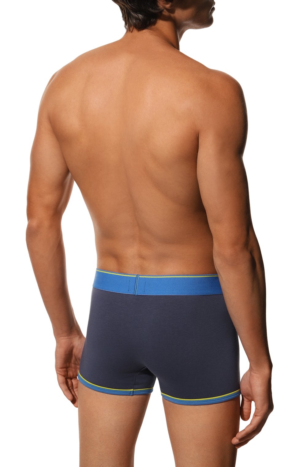 Хлопковые боксеры DIESEL синего цвета по цене 3225 руб., арт. 00CIYK/0WDAN, фото 3 Хлопковые боксеры DIESEL, арт. 00CIYK/0WDAN, фото 3