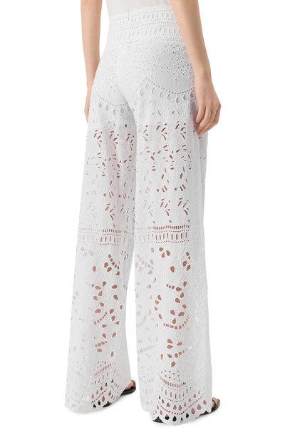 Хлопковые брюки ERMANNO SCERVINO, арт. D464P601FDRXT, фото 4