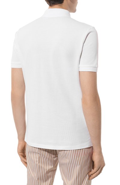 Хлопковое поло BOSS, арт. 50468362, фото 4