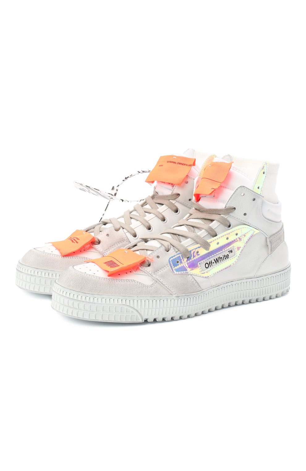 Комбинированные кеды off court 3.0 OFF-WHITE, арт. 0MIA065E20LEA0020181, фото 1