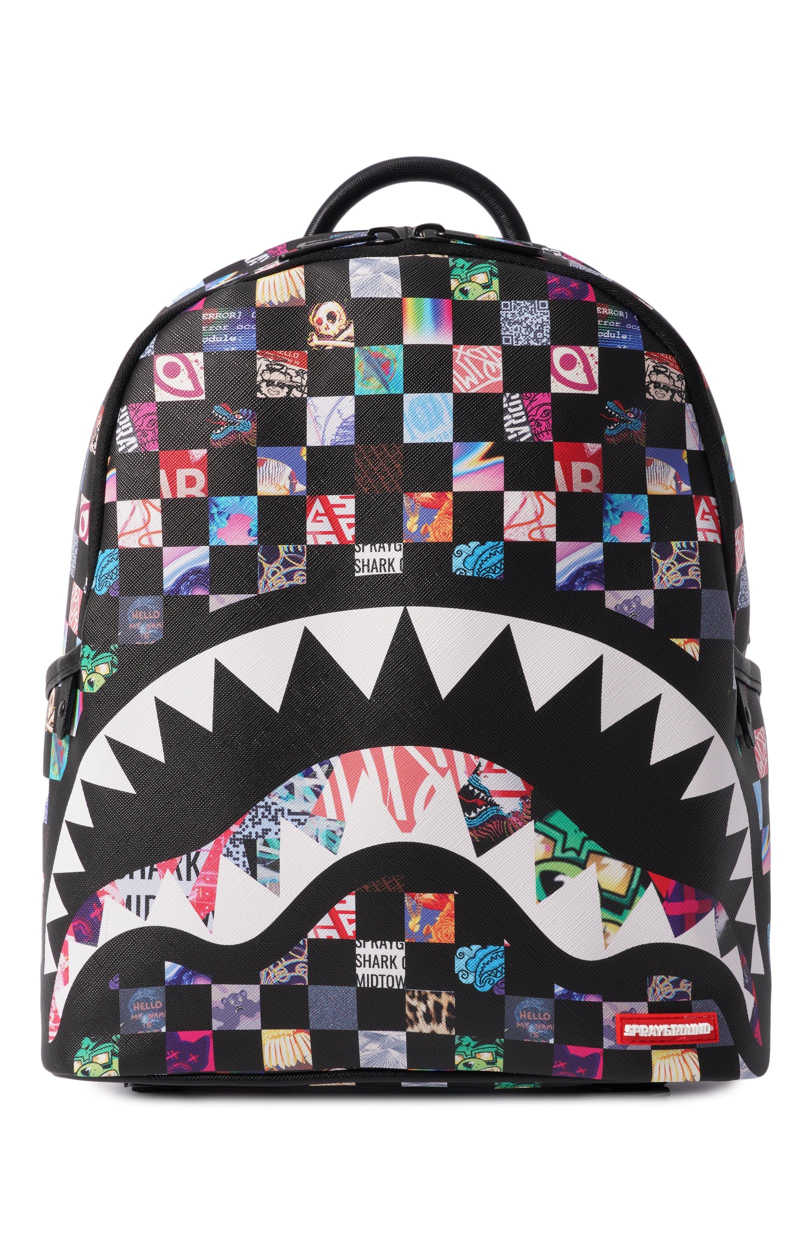 Рюкзак SPRAYGROUND, арт. 910B9438NSZ/CRAZY CHECK SAVAGE BACKPACK, фото 1