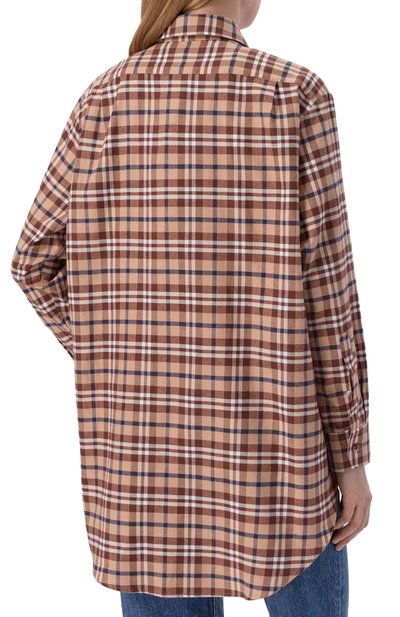 Хлопковая рубашка ACADEMIA, арт. CELIA-P0CKET-BC/5356, фото 4