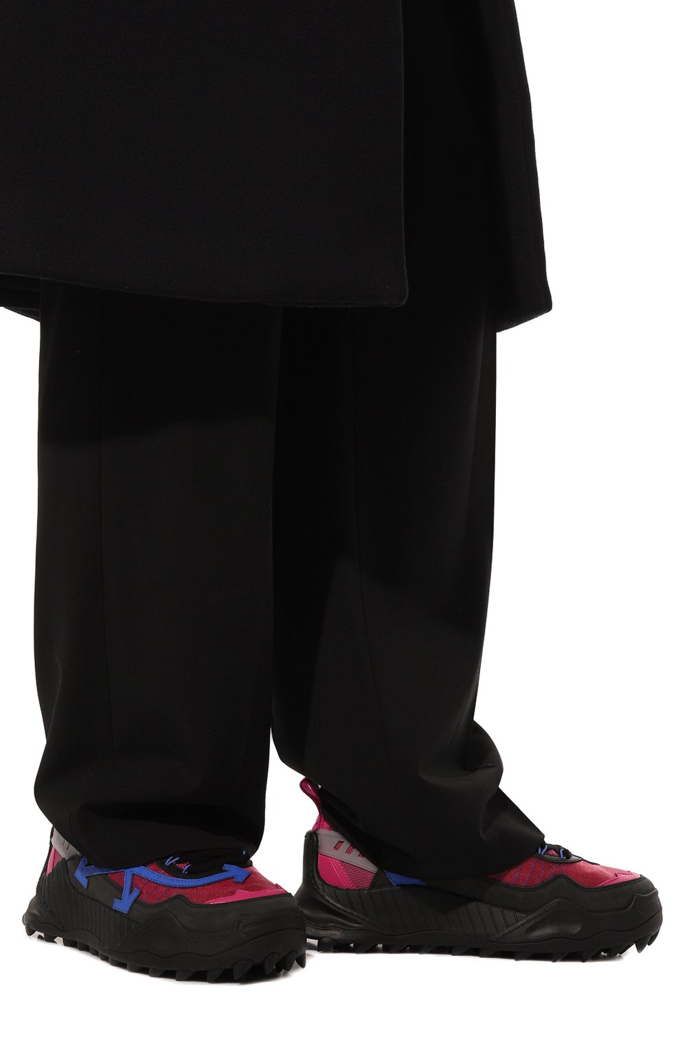 Комбинированные кроссовки odsy-1000 OFF-WHITE, арт. 0MIA139F22FAB0013245, фото 3