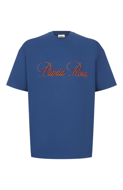 Женская хлопковая футболка PLANTA ROSA, арт. PR/T01/ITALIC-RED/250