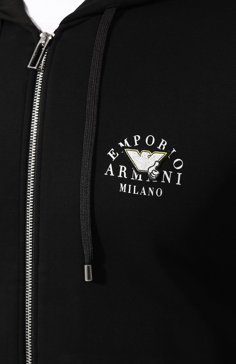 Хлопковая толстовка EMPORIO ARMANI, арт. 3H1M9E/1JHSZ, фото 5