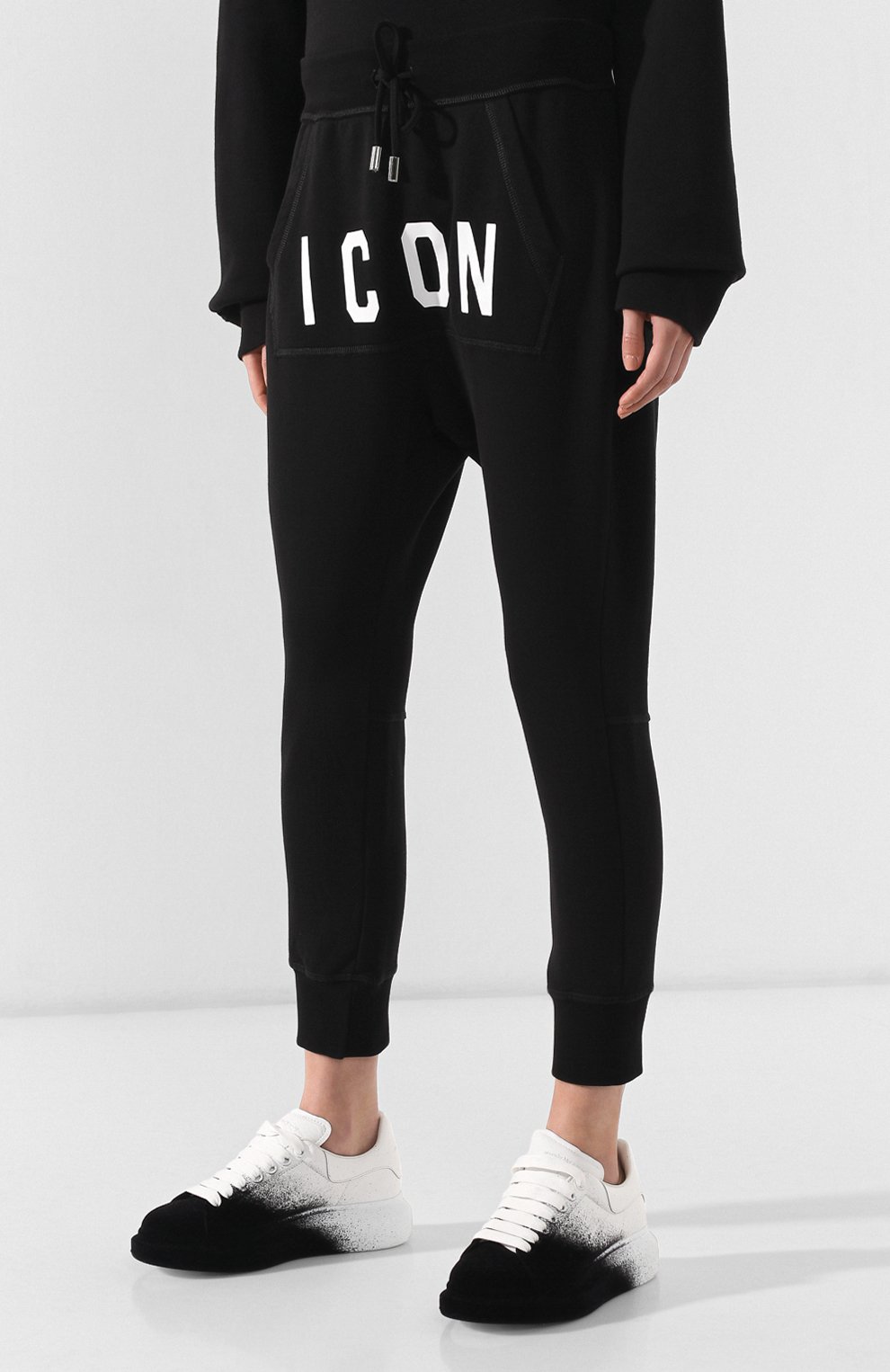 Хлопковые джоггеры DSQUARED2, арт. S75KB0004/S25042, фото 3