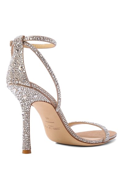 Кожаные босоножки moza 100 JIMMY CHOO, арт. M0ZA100SHH, фото 5